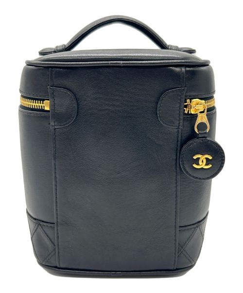 CHANEL（シャネル）CHANEL (シャネル) バニティバッグ/ ビコローレ ブラックの古着・服飾アイテム