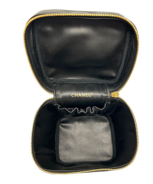 CHANEL（シャネル）CHANEL (シャネル) バニティバッグ/ ビコローレ ブラックの古着・服飾アイテム