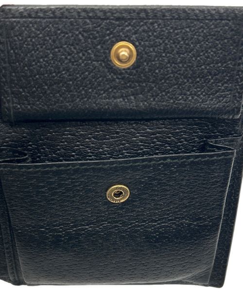 GUCCI（グッチ）GUCCI (グッチ) コインウォレット / GGマーモント ブラックの古着・服飾アイテム