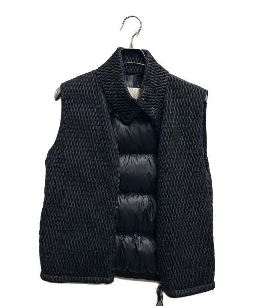 MONCLER（モンクレール）MONCLER (モンクレール) ダウンベスト ブラック サイズ:SIZE 00の古着・服飾アイテム