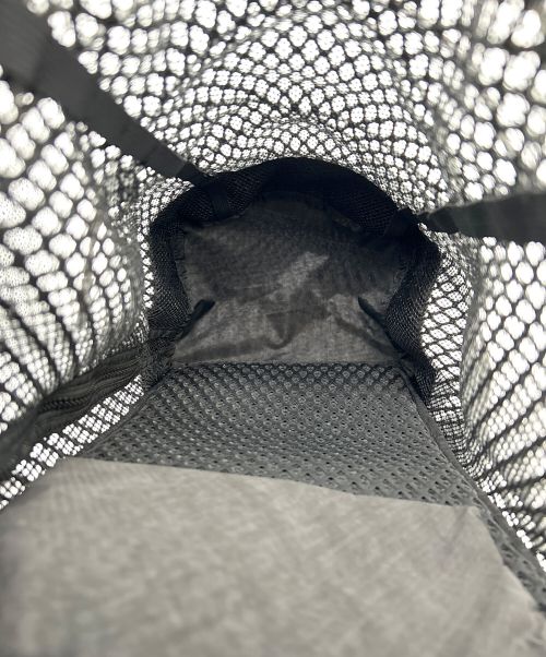Snow peak（スノーピーク）Snow peak (スノーピーク) リュック / Double Face Mesh Back Pack One Black ブラックの古着・服飾アイテム