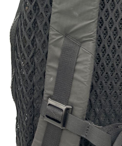 Snow peak（スノーピーク）Snow peak (スノーピーク) リュック / Double Face Mesh Back Pack One Black ブラックの古着・服飾アイテム