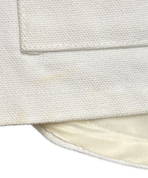 MONKEY TIME（モンキータイム）MONKEY TIME (モンキータイム) ジップベスト / SOLID CVS ZIP VEST ホワイト サイズ:Mの古着・服飾アイテム