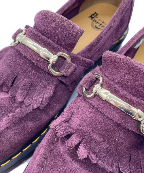 Dr.Martens（ドクターマーチン）Dr.Martens (ドクターマーチン) スナッフルローファー パープル サイズ:28cmの古着・服飾アイテム