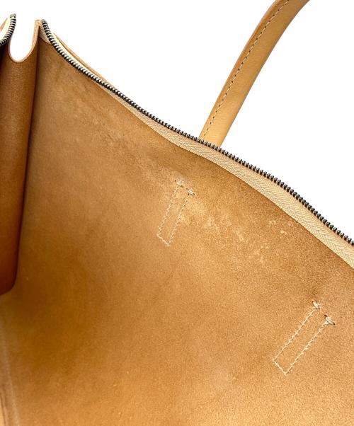 genten（ゲンテン）genten (ゲンテン) ブリーフケース ベージュの古着・服飾アイテム