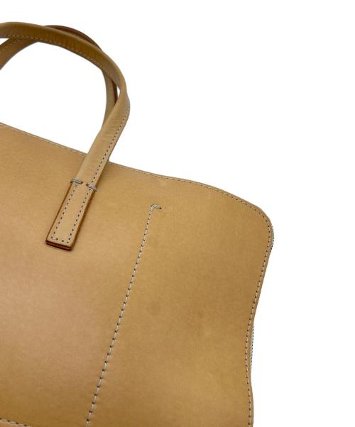 genten（ゲンテン）genten (ゲンテン) ブリーフケース ベージュの古着・服飾アイテム