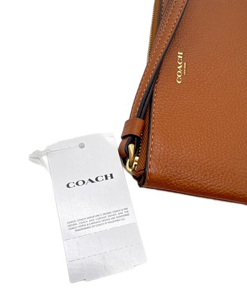 COACH（コーチ）COACH (コーチ) ポーチ ブラウンの古着・服飾アイテム
