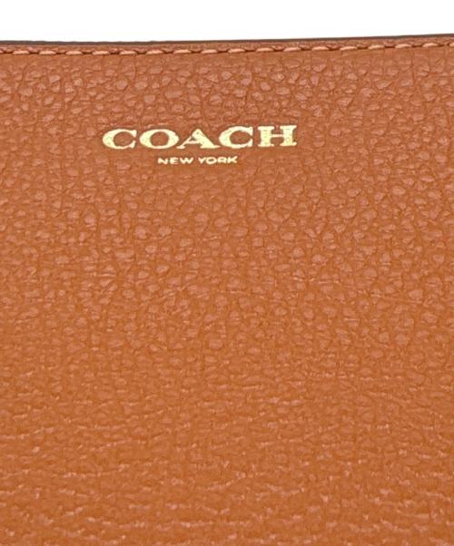 COACH（コーチ）COACH (コーチ) ポーチ ブラウンの古着・服飾アイテム