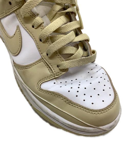 NIKE（ナイキ）NIKE (ナイキ) スニーカー ホワイト×ベージュ サイズ:26.5㎝の古着・服飾アイテム