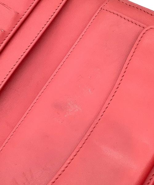 CHANEL（シャネル）CHANEL (シャネル) 3つ折り財布 レッドの古着・服飾アイテム