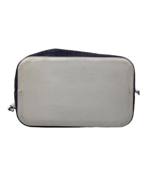 Kate Spade（ケイトスペード）Kate Spade (ケイトスペード) ワンショルダーバッグ ネイビー×ホワイトの古着・服飾アイテム