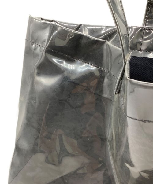 COMME des GARCONS（コムデギャルソン）COMME des GARCONS (コムデギャルソン) PVCトートバッグ グレーの古着・服飾アイテム