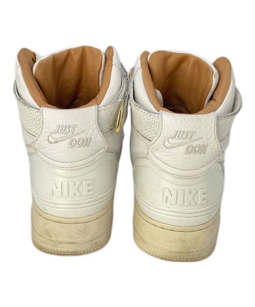 NIKE（ナイキ）NIKE (ナイキ) AIR FORCE 1 HI JUST DON ホワイト サイズ:28.5㎝の古着・服飾アイテム