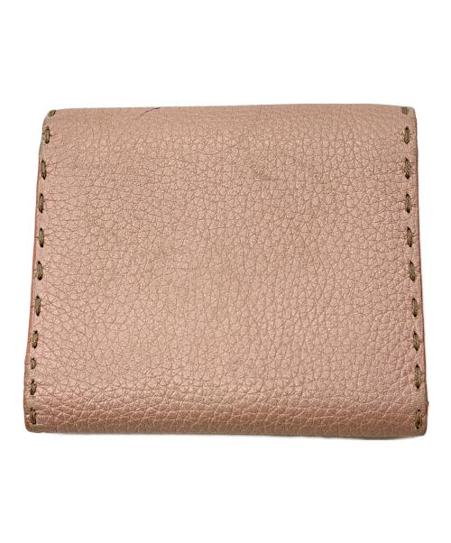 FENDI（フェンディ）FENDI (フェンディ) 3つ折り財布 /  ピンクの古着・服飾アイテム