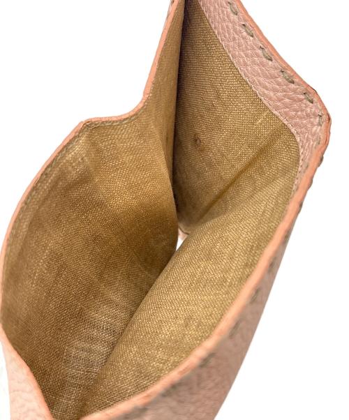 FENDI（フェンディ）FENDI (フェンディ) 3つ折り財布 /  ピンクの古着・服飾アイテム