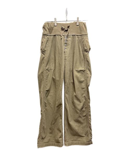 KAPITAL（キャピタル）KAPITAL (キャピタル) ワイドパンツ カーキ サイズ:XSの古着・服飾アイテム