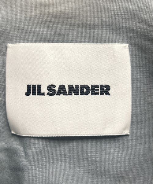JIL SANDER（ジルサンダー）JIL SANDER (ジルサンダー) ロゴプレートシャツ グレー サイズ:SIZE 44の古着・服飾アイテム