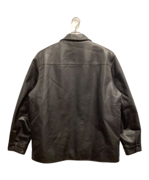 LEVI'S（リーバイス）LEVI'S (リーバイス) フェイクレザージャケット ブラウン サイズ:XLの古着・服飾アイテム