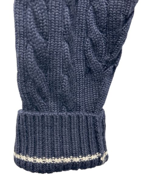 BATONER（バトナ―）BATONER (バトナ―) SHIPS (シップス) チルデンセーター ネイビー サイズ:Mの古着・服飾アイテム