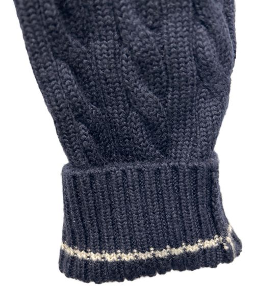 BATONER（バトナ―）BATONER (バトナ―) SHIPS (シップス) チルデンセーター ネイビー サイズ:Mの古着・服飾アイテム