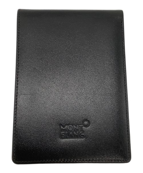 MONTBLANC（モンブラン）MONTBLANC (モンブラン) メモパッドホルダー ブラックの古着・服飾アイテム