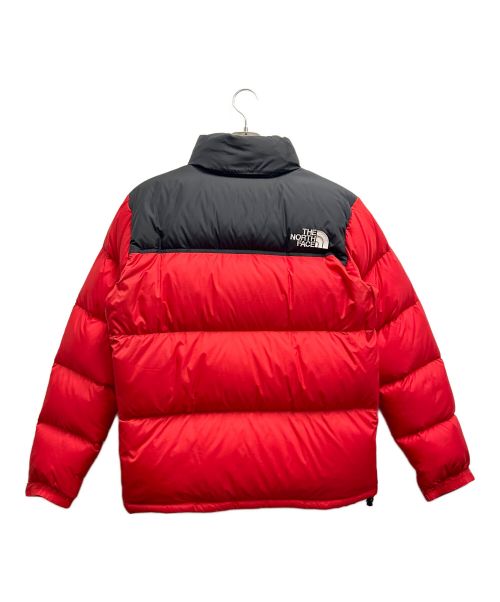 THE NORTH FACE（ザ ノース フェイス）THE NORTH FACE (ザ ノース フェイス) ヌプシジャケット レッド×ブラック サイズ:XLの古着・服飾アイテム