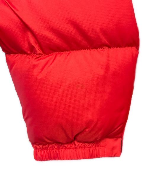 THE NORTH FACE（ザ ノース フェイス）THE NORTH FACE (ザ ノース フェイス) ヌプシジャケット レッド×ブラック サイズ:XLの古着・服飾アイテム