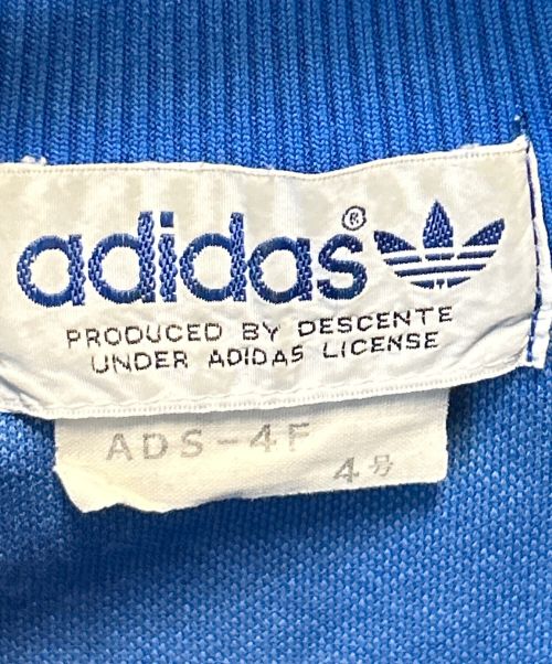 adidas（アディダス）adidas (アディダス) 80'sトラックジャケット / デサント社 ブルー サイズ:4の古着・服飾アイテム