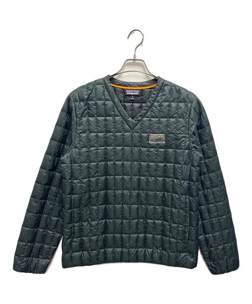Patagonia（パタゴニア）Patagonia (パタゴニア) ダウンプルオーバー グリーン サイズ:XSの古着・服飾アイテム