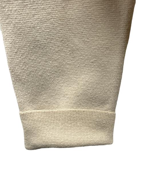 UN3D.（アンスリード）UN3D. (アンスリード) クルーネックニット ベージュ サイズ:FREEの古着・服飾アイテム