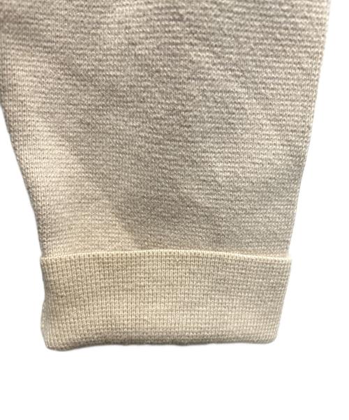 UN3D.（アンスリード）UN3D. (アンスリード) クルーネックニット ベージュ サイズ:FREEの古着・服飾アイテム