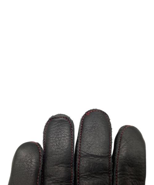 CACAZAN（カカザン）CACAZAN (カカザン) レザーグローブ ブラック サイズ:Lの古着・服飾アイテム