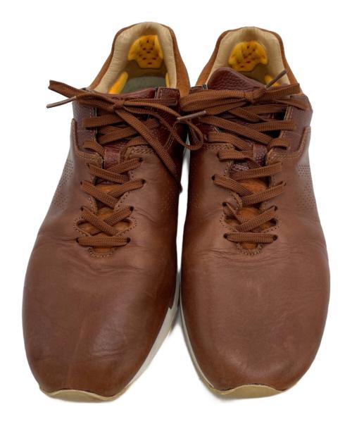 NEW BALANCE（ニューバランス）NEW BALANCE (ニューバランス) レザースニーカー ブラウン サイズ:29㎝の古着・服飾アイテム