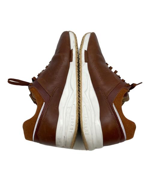 NEW BALANCE（ニューバランス）NEW BALANCE (ニューバランス) レザースニーカー ブラウン サイズ:29㎝の古着・服飾アイテム