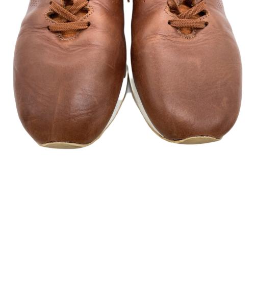 NEW BALANCE（ニューバランス）NEW BALANCE (ニューバランス) レザースニーカー ブラウン サイズ:29㎝の古着・服飾アイテム