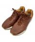 NEW BALANCE（ニューバランス）の古着「レザースニーカー」｜ブラウン