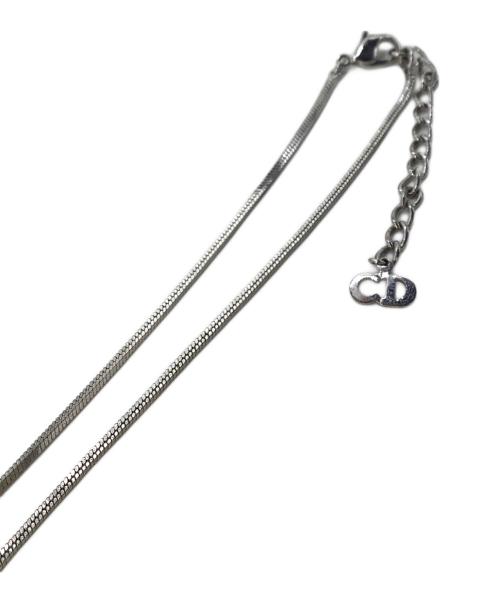 Dior（ディオール）Dior (ディオール) ネックレス メタリックシルバーの古着・服飾アイテム