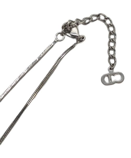 Dior（ディオール）Dior (ディオール) ネックレス メタリックシルバーの古着・服飾アイテム