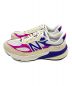 NEW BALANCE (ニューバランス) スニーカー ホワイト×パープル サイズ:US 9.5：22000円