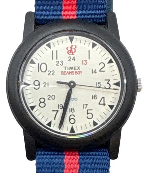 TIMEX（タイメックス）TIMEX (タイメックス) BEAMS BOY (ビームスボーイ) 腕時計 ネイビーの古着・服飾アイテム