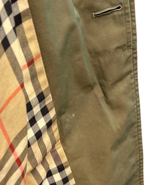 Burberry's（バーバリーズ）Burberry's (バーバリーズ) ステンカラーコート オリーブ サイズ:Sの古着・服飾アイテム