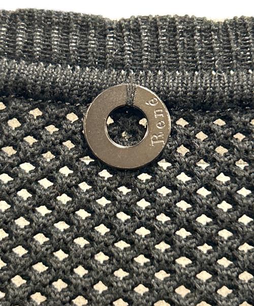 Rene（ルネ）Rene (ルネ) カーディガン ブラック サイズ:SIZE 36の古着・服飾アイテム