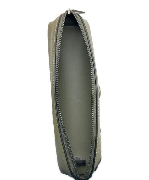 COACH（コーチ）COACH (コーチ) ペンシルケース オリーブの古着・服飾アイテム