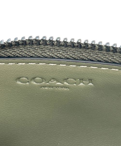 COACH（コーチ）COACH (コーチ) ペンシルケース オリーブの古着・服飾アイテム