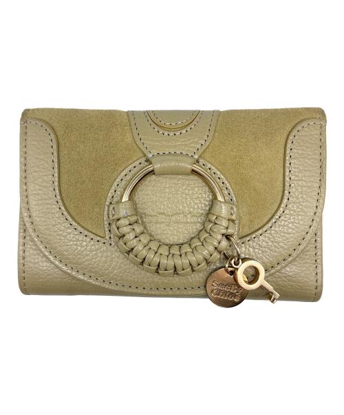 SEE BY CHLOE（シーバイクロエ）SEE BY CHLOE (シーバイクロエ) 3つ折り財布 カーキの古着・服飾アイテム