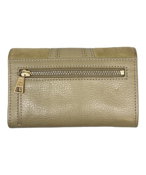 SEE BY CHLOE（シーバイクロエ）SEE BY CHLOE (シーバイクロエ) 3つ折り財布 カーキの古着・服飾アイテム