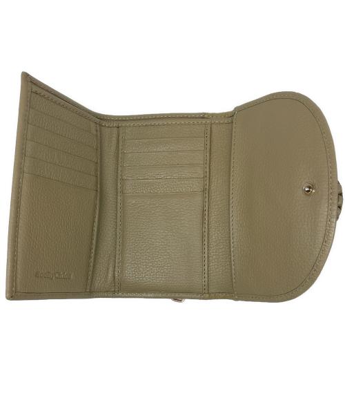 SEE BY CHLOE（シーバイクロエ）SEE BY CHLOE (シーバイクロエ) 3つ折り財布 カーキの古着・服飾アイテム