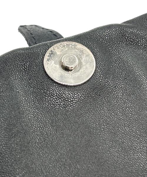 LONGCHAMP（ロンシャン）LONGCHAMP (ロンシャン) チェーンショルダーバッグ ブラックの古着・服飾アイテム