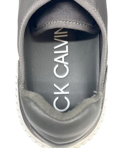 Calvin Klein（カルバンクライン）Calvin Klein (カルバンクライン) ローカットスニーカー グレー サイズ:US 10の古着・服飾アイテム