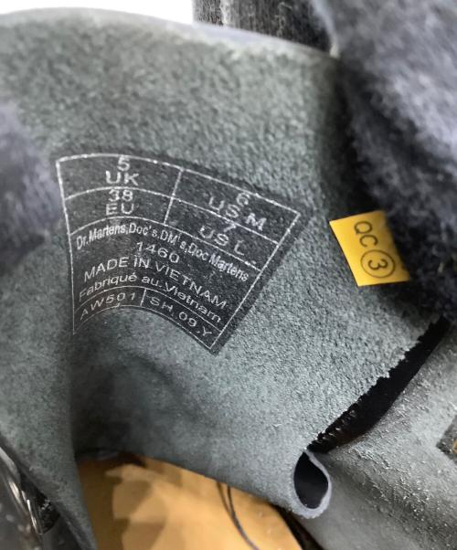 Dr.Martens（ドクターマーチン）Dr.Martens (ドクターマーチン) 8ホールブーツ ブラック サイズ:24.5㎝の古着・服飾アイテム